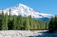 Longmire Suspension Bridge, Mt Rainier National Park